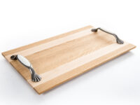 Taca do podawania, drewno buk/dąb