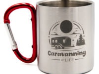 Kubek z karabińczykiem 220ml Caravanning myLIFE (przyczepa)